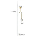 DecorBites™ Double Head Glass Ball Pendant Light for Hotel Bedroom & Bathroom