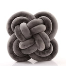 DecorBites™ Knot Pillow Ball Xmas Decorative Throw Pillow with Soft Plush