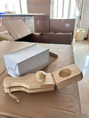 DecorBites™ 2-In-1 Wooden Banana Smasher & Meatball Maker for Tostones