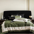 DecorBites™ Luxe Egyptian Cotton Bedding Set - Full Queen King Duvet Cover Flat Sheet Pillowcases