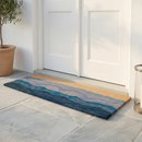 Shades of Sea - Blue Coir Doormat