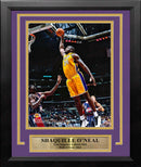 Shaquille O'Neal v. Rockets Los Angeles Lakers 8" x 10" Framed Basketball Photo