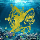 Shark Boat Wheel Nautical