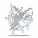 Shark Boat Wheel Nautical
