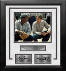 Morgan Freeman & Tim Robbins Shawshank Redemption 8" x 10" Framed Photo with Engraved Autographs