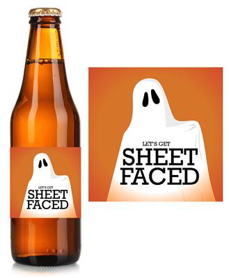 Sheetfaced Beer Label