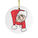 Shih Tzu Christmas Ornament