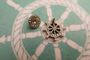 Ship's Wheel Lapel Pin