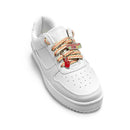 Shoelaces w/ Positivity Charms Set | Stylish Shoestrings & Charms Set