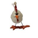 Chicken with Wire Legs Ornament | Pack of 3 | Bert Anderson Collection