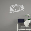Mountain Backpacker Metal Wall Art – Hiking Outdoor Adventure Wall Decor