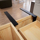 The Original™ Side Wall Free Hanging Shelf Bracket in Industrial, Aluminum or American Made Steel