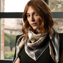 Gabriella - Silk Foulard - Hazelnut