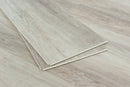 SPC Vinyl Rigid Core 7" Width 60" RL, 6mm Thick, 1.5mm IXPE Scrolled Henna Silva Floors - Mazzia Collection Product shoot tile edge view 
