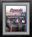 NBA Basketball Photo Picture Frame Kit - Orlando Magic (Silver Matting, Blue Trim)