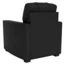 Silver Club Chair with Rutgers Scarlet Knights White Logo