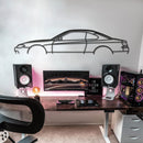 Silvia S15 Classic Metal Car Wall Art - NC1090