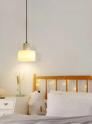 Simple Cyls Alabaster Pendant Lamp