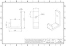 Metal Wall Hook for Coats, Bags, and Towels