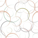 Voguish Multicolored Circles Wallpaper Vogue
