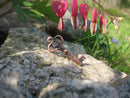 Skeleton Key Copper Lapel Pin
