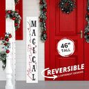 Sleigh Christmas Porch Sign