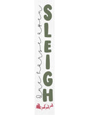 Sleigh Christmas Porch Sign