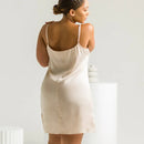Sateen Slip Dress