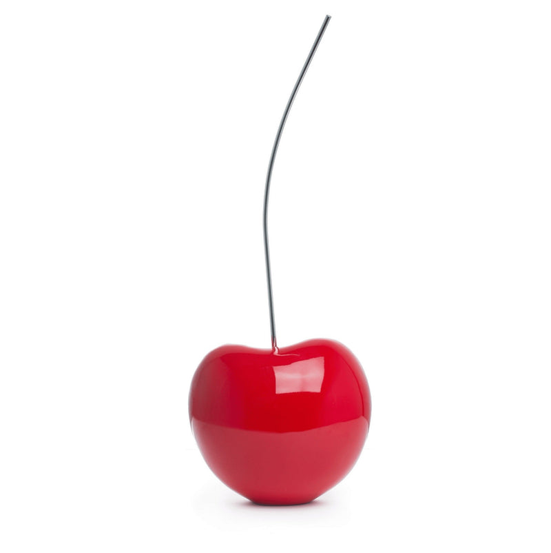 Small Bright Red Cherry Sculpture 18" Tall