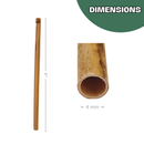 Summer Natural Reeds for Summer Leaf Bees - 6mm