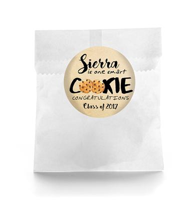 Smart Cookie Graduation Favor Labels