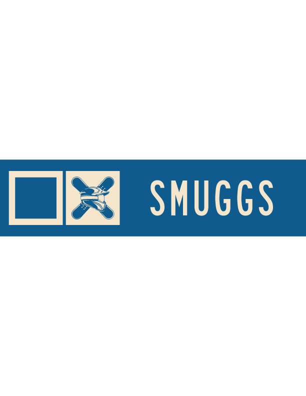 Smuggs Ski Trail Metal Sign