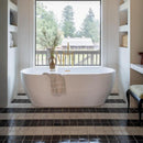 Unlacquered Brass Tub Faucet With handheld