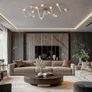 Snaps Alabaster LED Chandelier