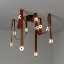 Snaps Alabaster LED Chandelier