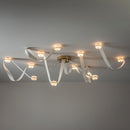 Snaps Alabaster LED Chandelier