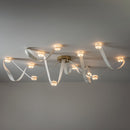 Snaps Alabaster LED Chandelier