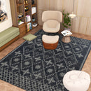 Premium Hand-Tufted Rug Made of 100% Wool  - Snowfall - 8x10 Feet