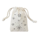 Snowflakes Christmas Holiday Favor Bags, 6-Pack