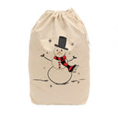 Snowman Christmas Santa Sack