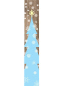 Snowy Tree Christmas Porch Sign