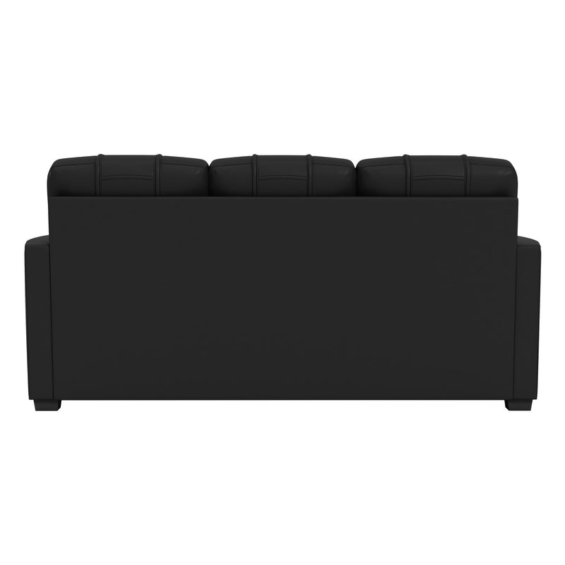 Silver Sofa with Atlanta Falcons Secondary Logo