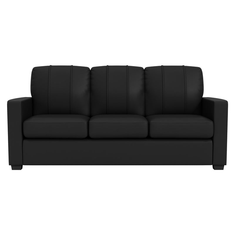 Silver Sofa with  Kansas City Outlaws Primary Logo