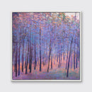 Soft Forest Blues - Open Edition Canvas Print