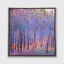 Soft Forest Blues - Open Edition Canvas Print