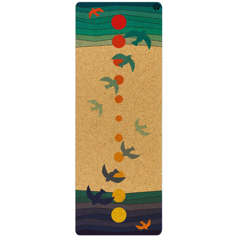 Solar and Lunar Nomad Cork Yoga Mat