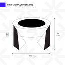 Solar Glow Outdoor Lamp