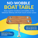 Boat Table Tops for Pontoons, Cabin Cruisers & Boats | Waterproof Replacement Table Top (6 colors):