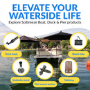 Breezelock™ Dock & Boat Flag/Umbrella Stand - Stainless Steel Umbrella Stand