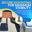 Boat Table Set - 6" Flush Mount Floor Plate / Anti Wobble (6 colors)